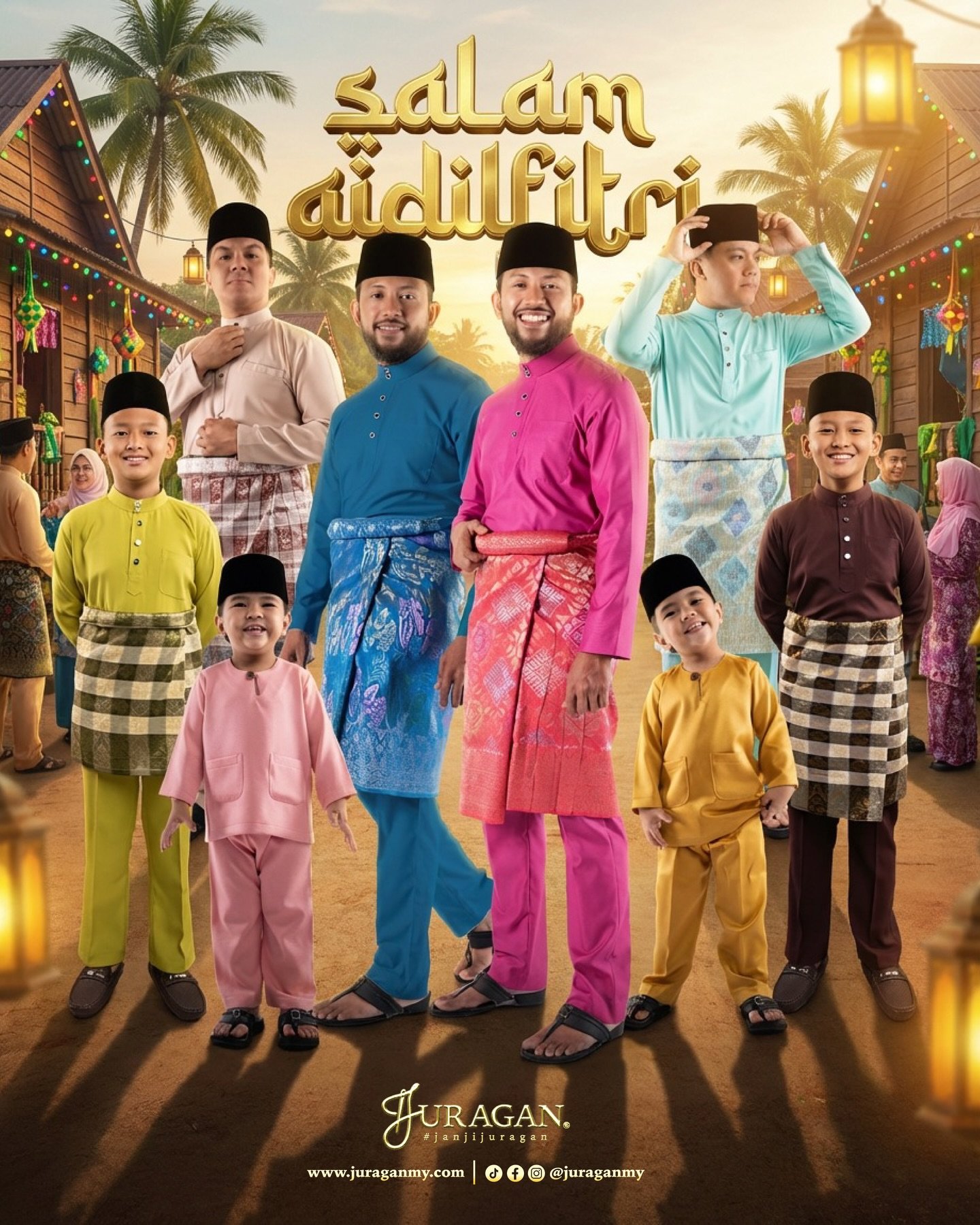 Terima kasih atas segala sokongan dan kepercayaan.
Semoga Aidilfitri ini hadir dengan seribu makna dan kebahagiaan buat semua.
Maaf zahir dan batin. ✨
#janjijuragan